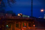 NS GP50 Locomotive crossing the bridge